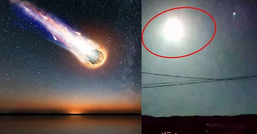 Meteor? Seltsamer Lichtblitz am Himmel über Türkei gesichtet.