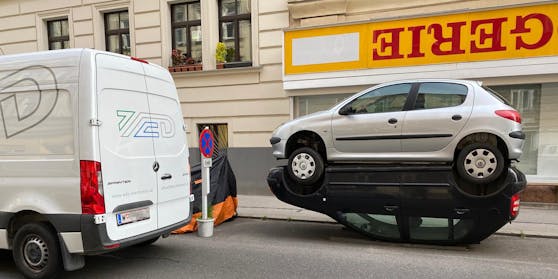 Das Fahrzeug wurde in der Gentzgasse (Währing) abgestellt.