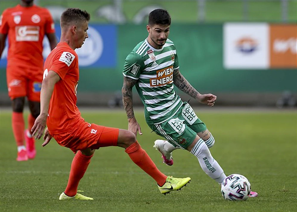 Rapid gewinnt gegen Horn
