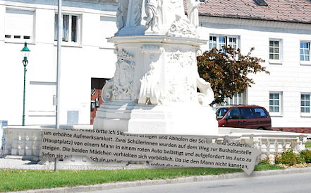 In der Nähe des Hauptplatzes soll es zu dem Vorfall gekommen sein.