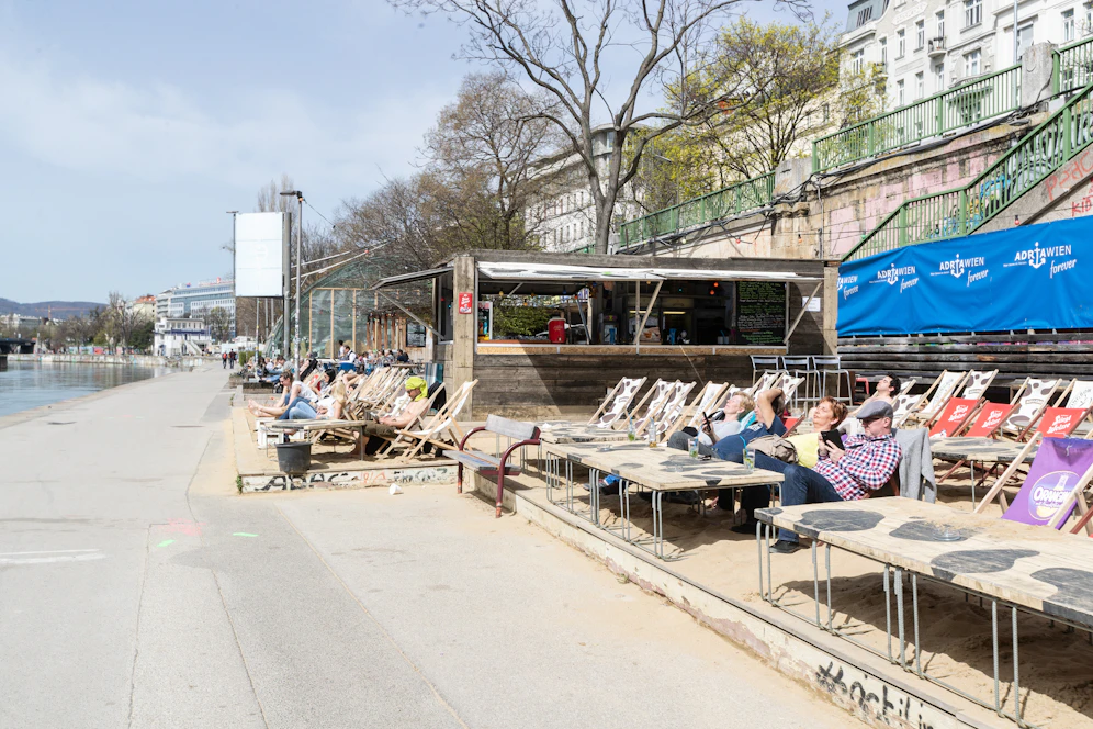 Das Areal rund um das Lokal 