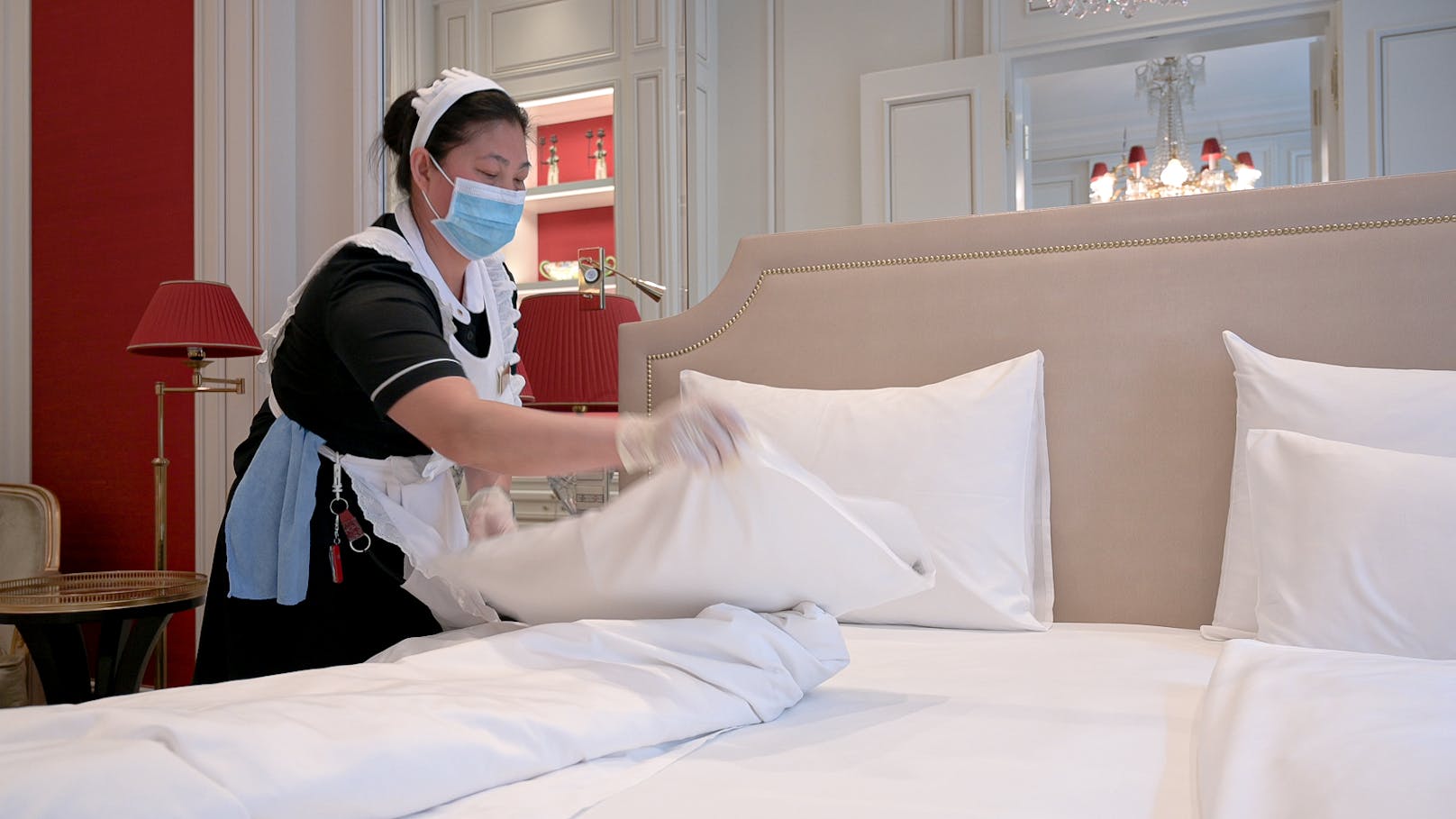 Die Wiener Hotels konnten im April 2022 erstmals seit Ausbruch der Pandemie über eine Millionen Nächtigungen verzeichnen.