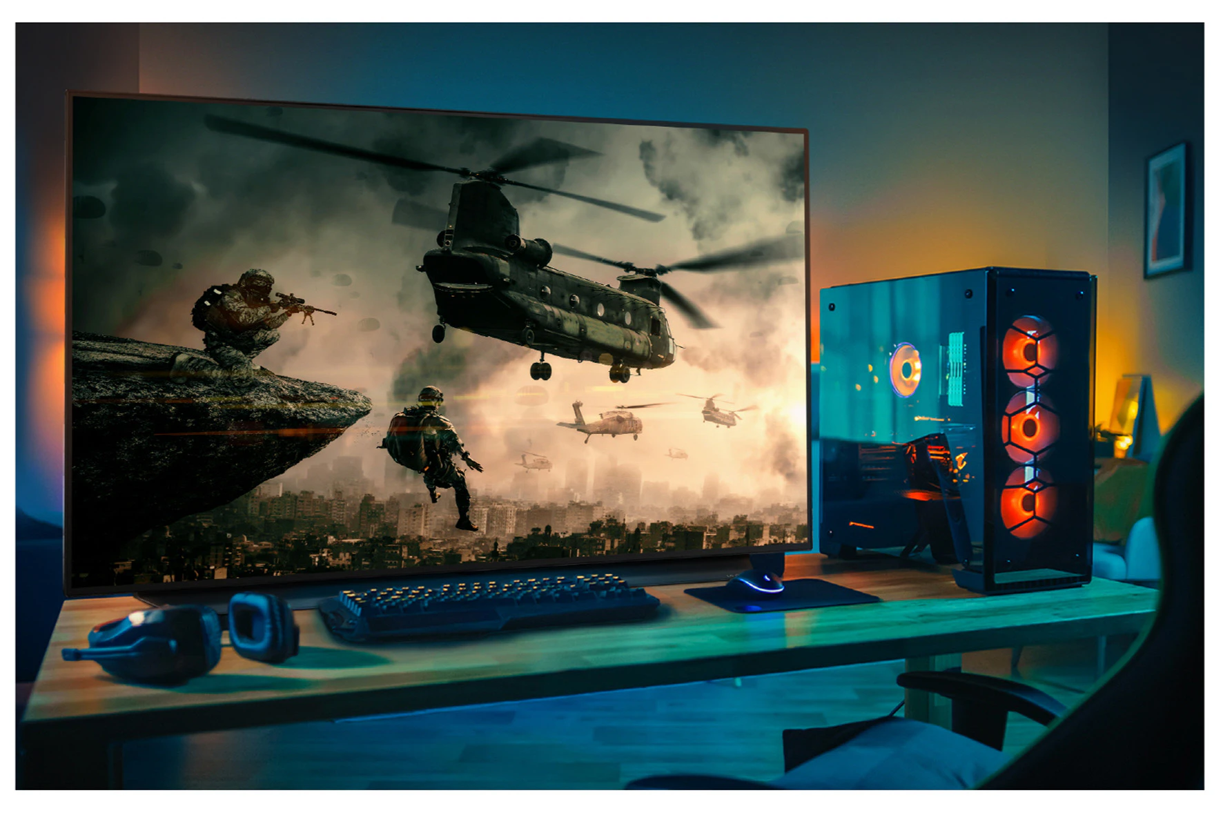 Das Gerät reproduziert eine noch lebendigere und schärfere 4K-Bildqualität mit einer Pixeldichte von 8 Millionen Pixeln auf einem kompakteren Bildschirm, die mit der eines 96-Zoll-8K-Fernsehers vergleichbar ist. 
