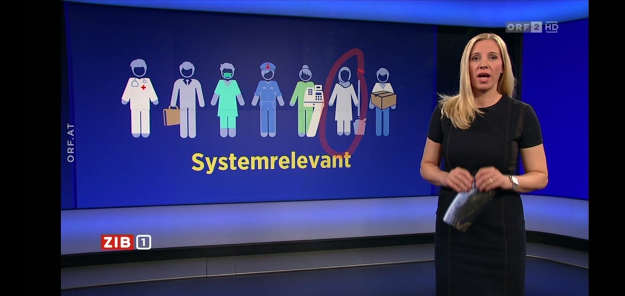 Heute.at - ZiB sorgt mit Kopftuch-Putzfrau für Aufregung