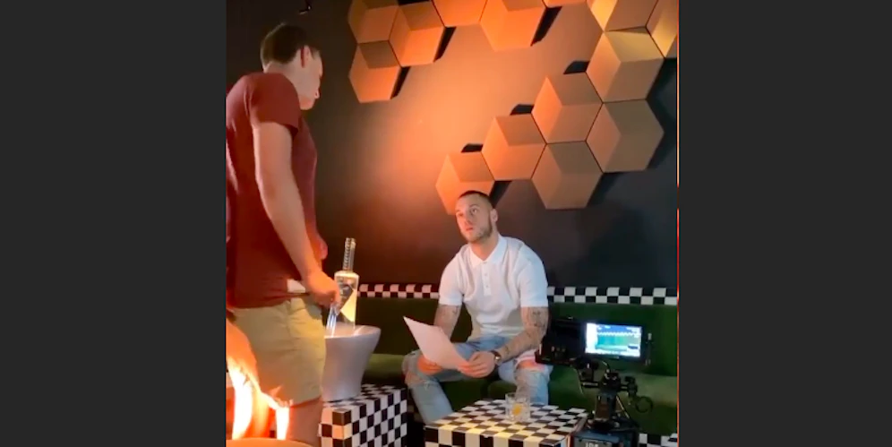 Marko Arnautovic im Wiener Lokal 