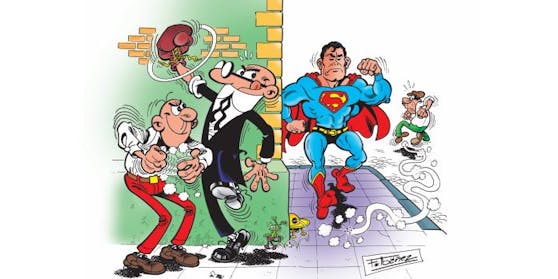 Lustig seit fünf Jahrzehnten: Clever & Smart fordern dieses Mal Superman & Co