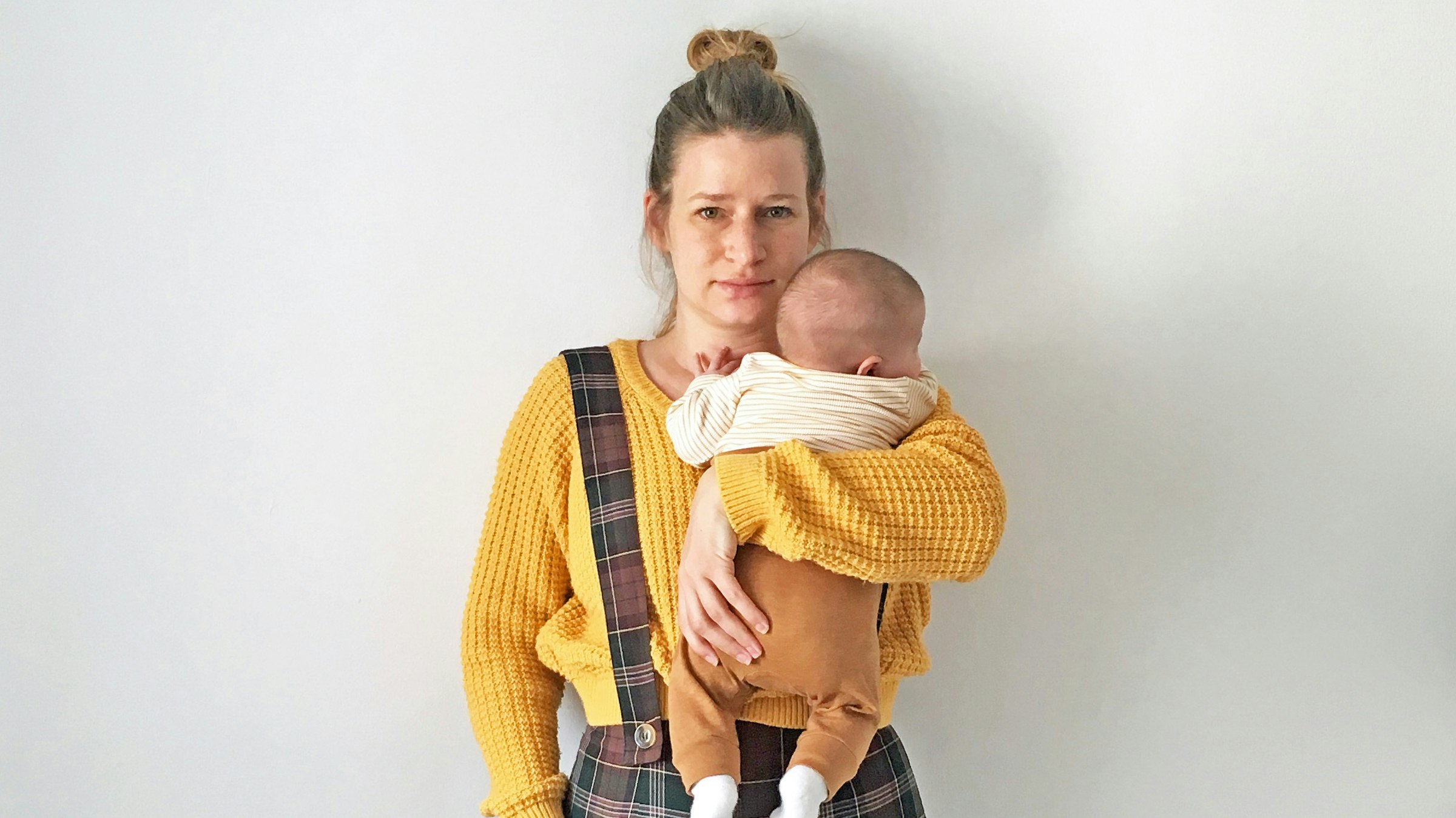 Christine Scharfetter und Töchterchen Frankie Malou<a href="https://www.heute.at/s/baby-led-weaning-ein-umstrittener-beikost-start-100131371#story_comments"><br></a>