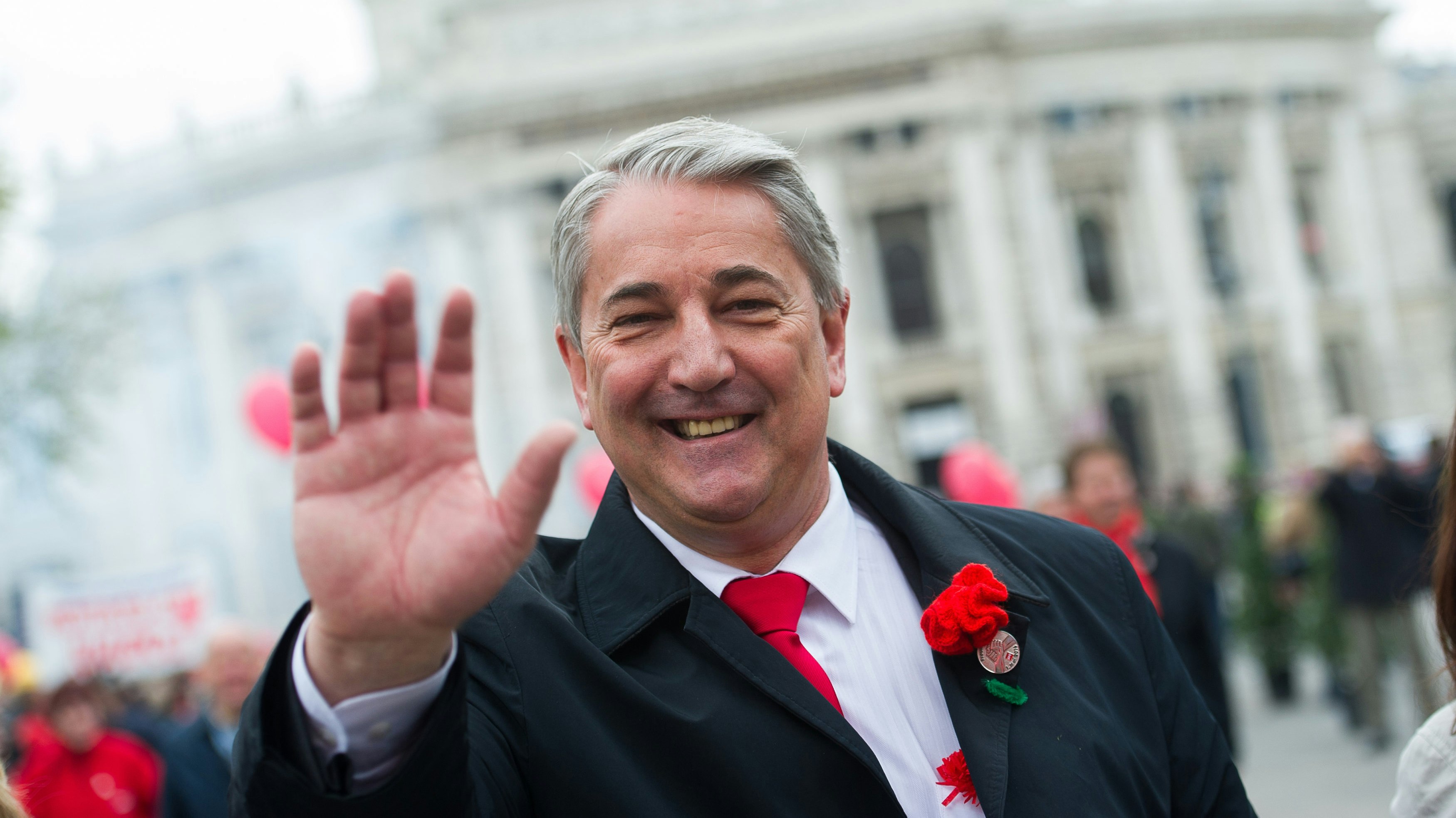 Ernst Nevrivy, SPÖ-Bezirksvorsteher von Wien Donaustadt