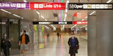 Schülerin hat Maske in U2-Station in der Hand – 50 € Strafe