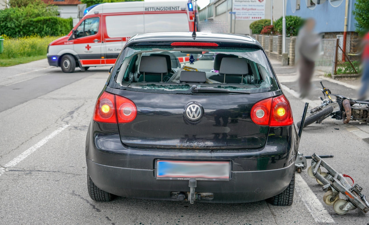 Ein Foto vom Unfall.