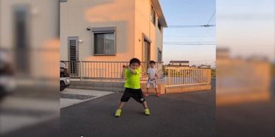 Japanische Tennis-Talente