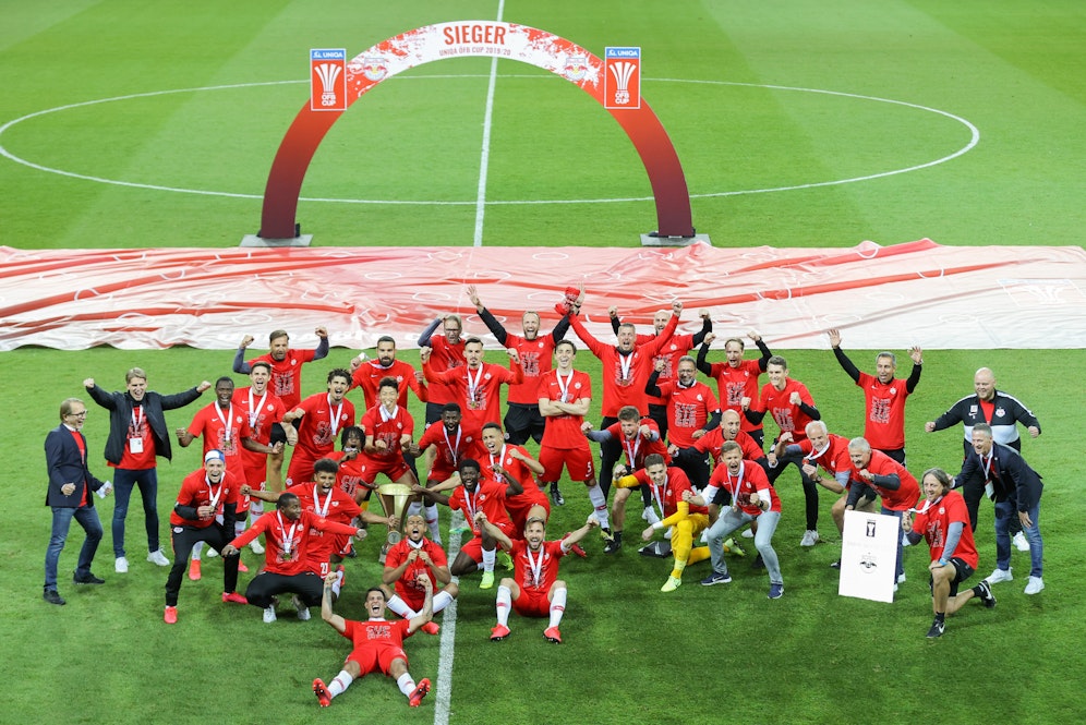 Salzburg jubelt über den Cup-Finalsieg