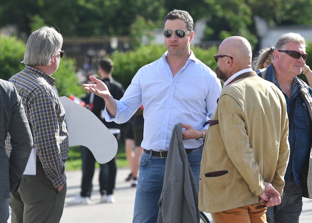 Johann Gudenus bei seinem letzten öffentlichen Auftritt – einer Demo gegen die Corona-Maßnahmen der Regierung am 20. Mai.