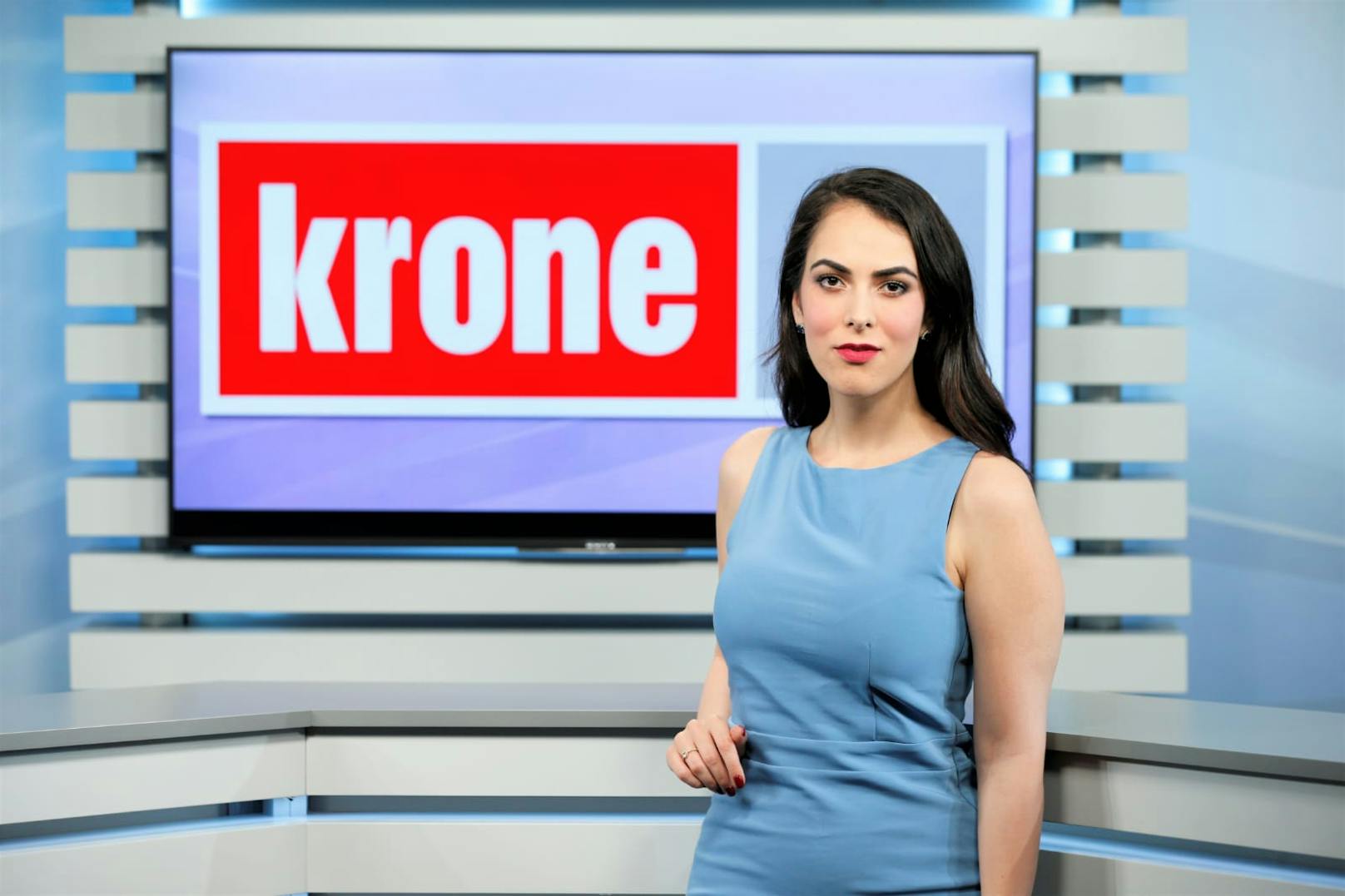 "Krone TV"-Moderatorin Damita Pressl (27) wurde Opfer eines Übergriffs.