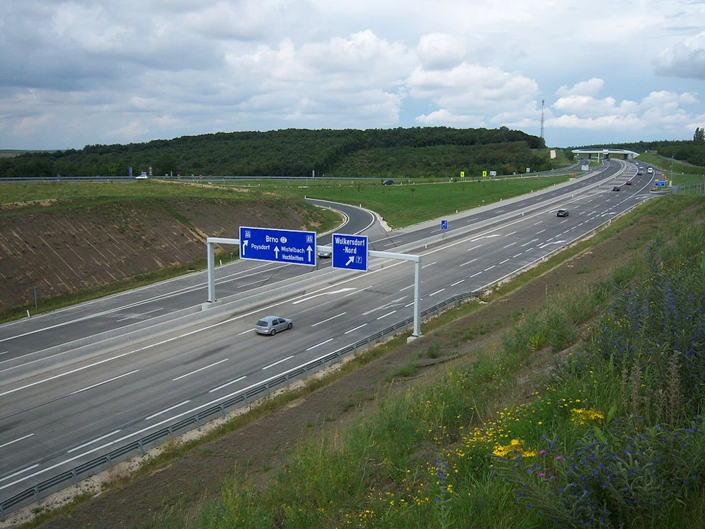 Hier wurde der Geisterfahrer gestoppt.