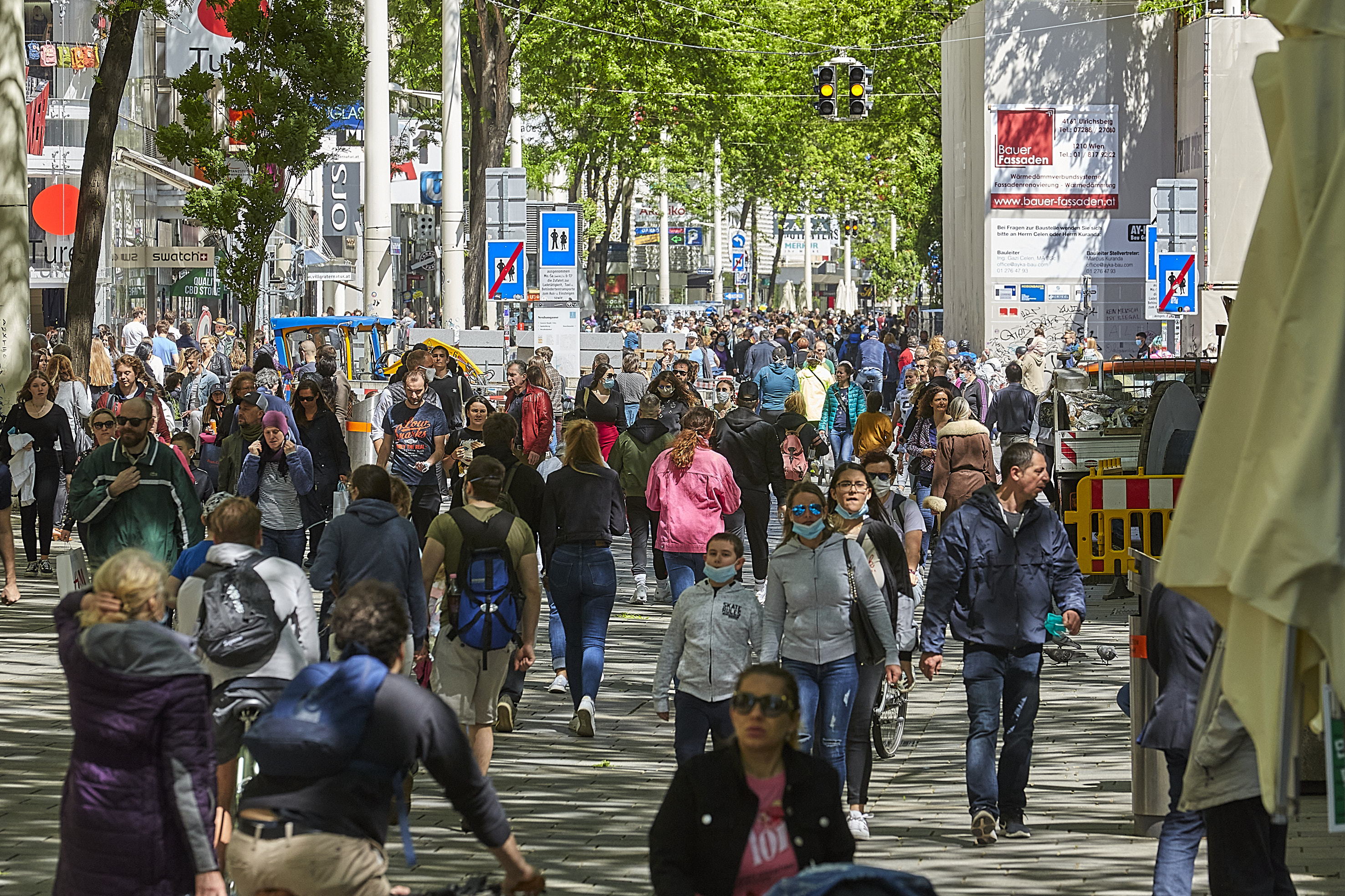 In Wien gab es bisher über 3.500 bestätigte Corona-Fälle.