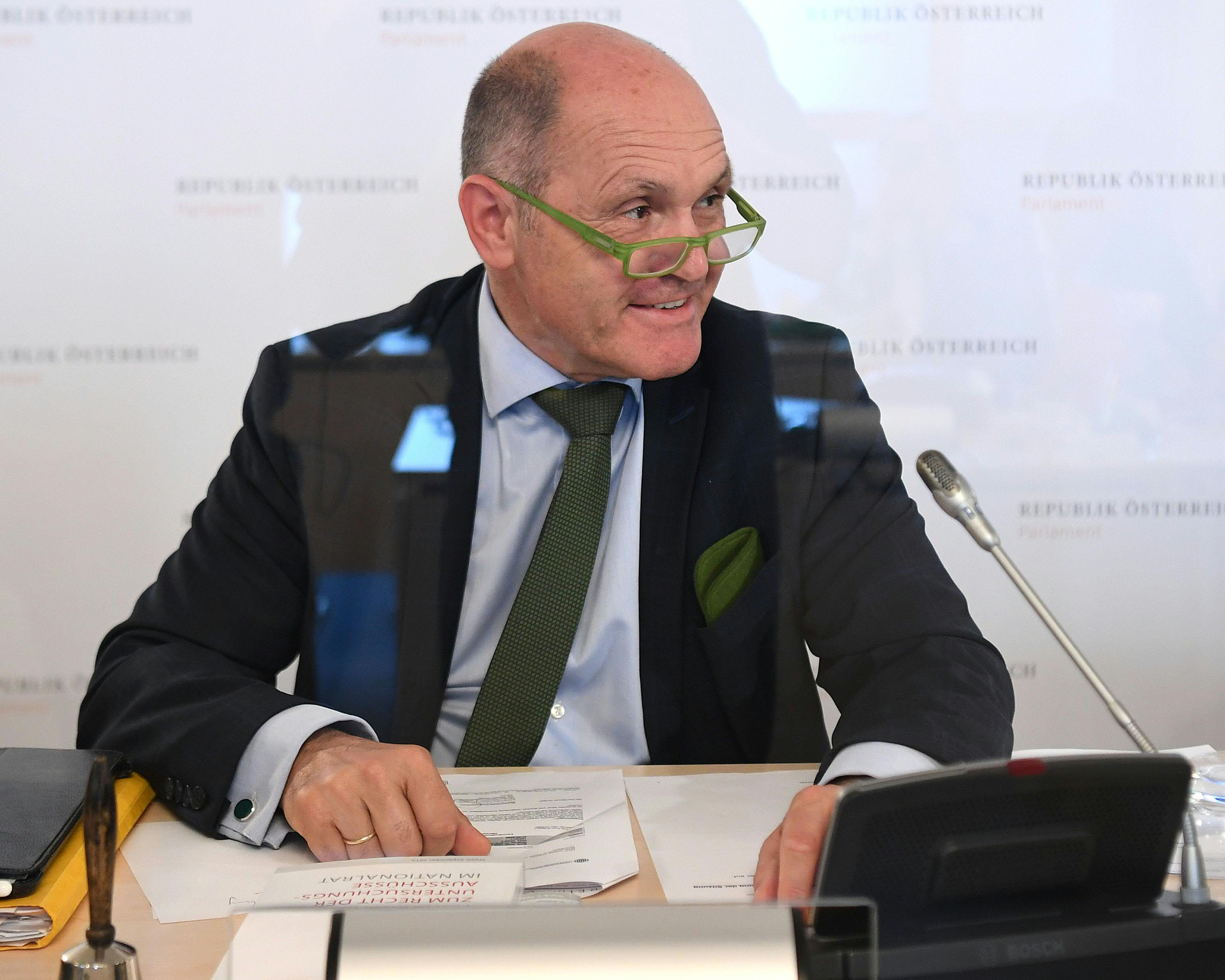 1. Nationalratspräsident Wolfgang Sobotka (ÖVP) beim Ibiza-U-Ausschuss
