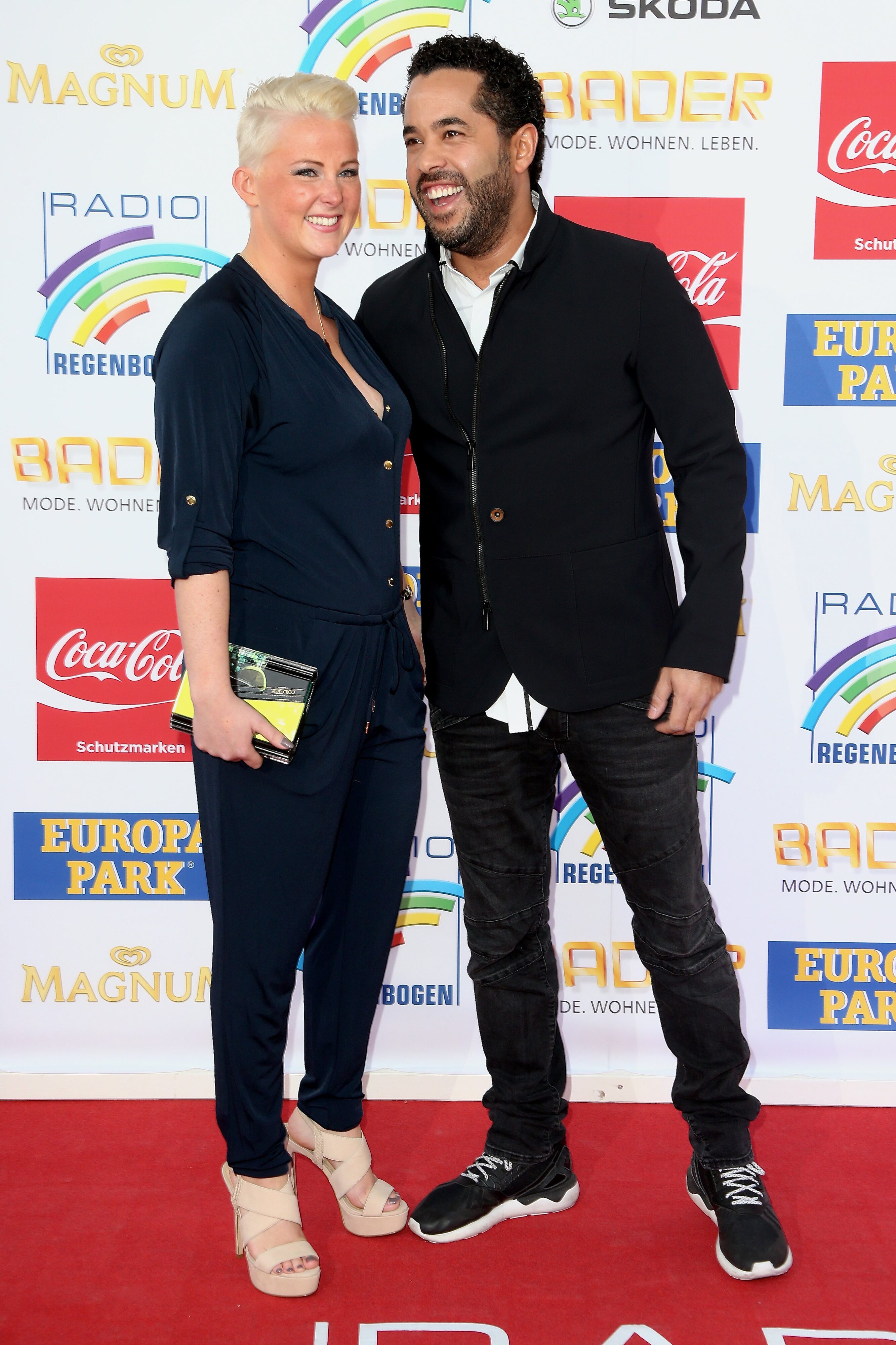Adel Tawil mit Lena, damals noch seine Freundin, 2015