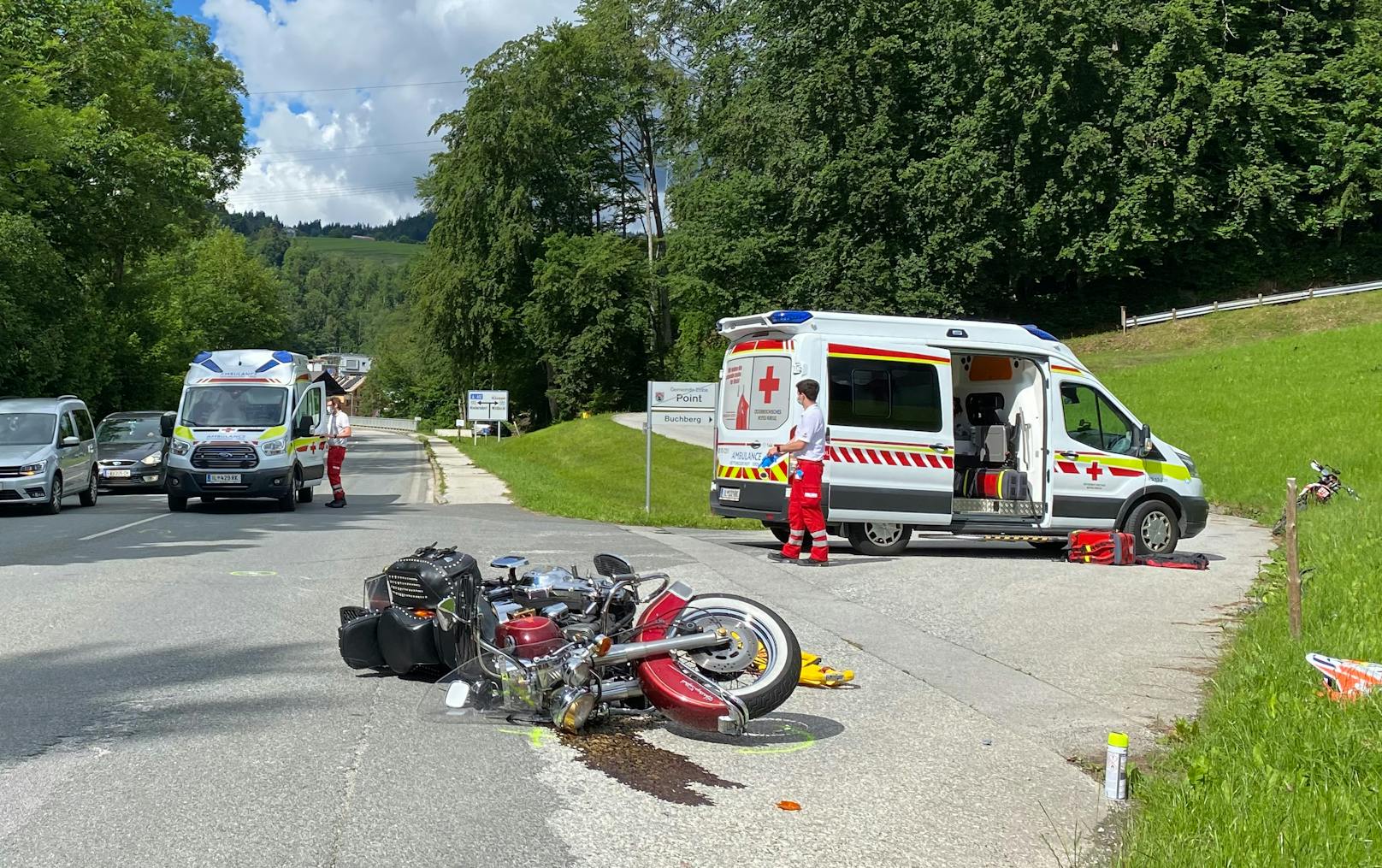 4 Verletzte bei Crashs in Tirol