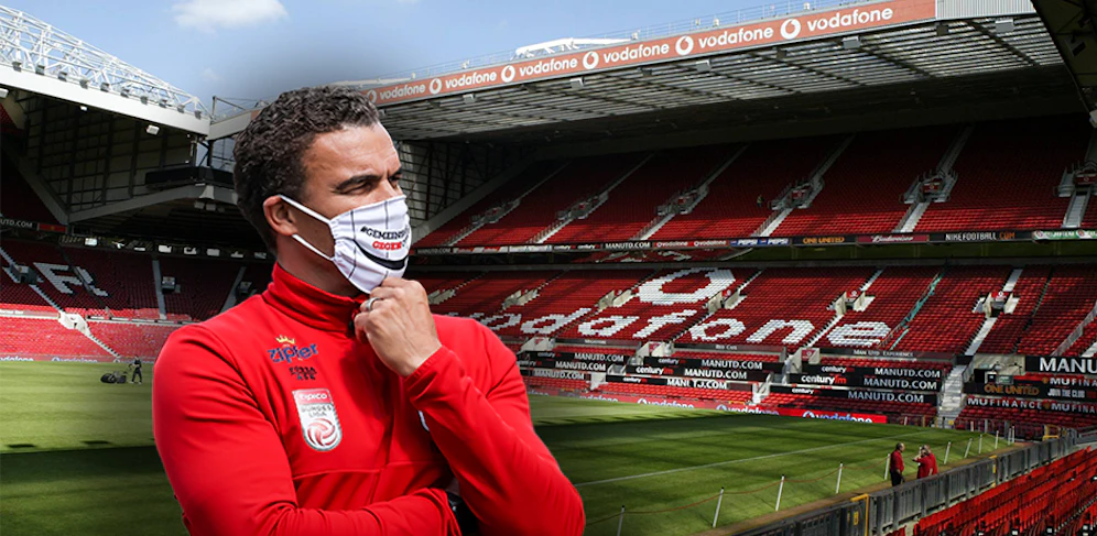 Valerien Ismael und der LASK kommen nicht nach Old Trafford.