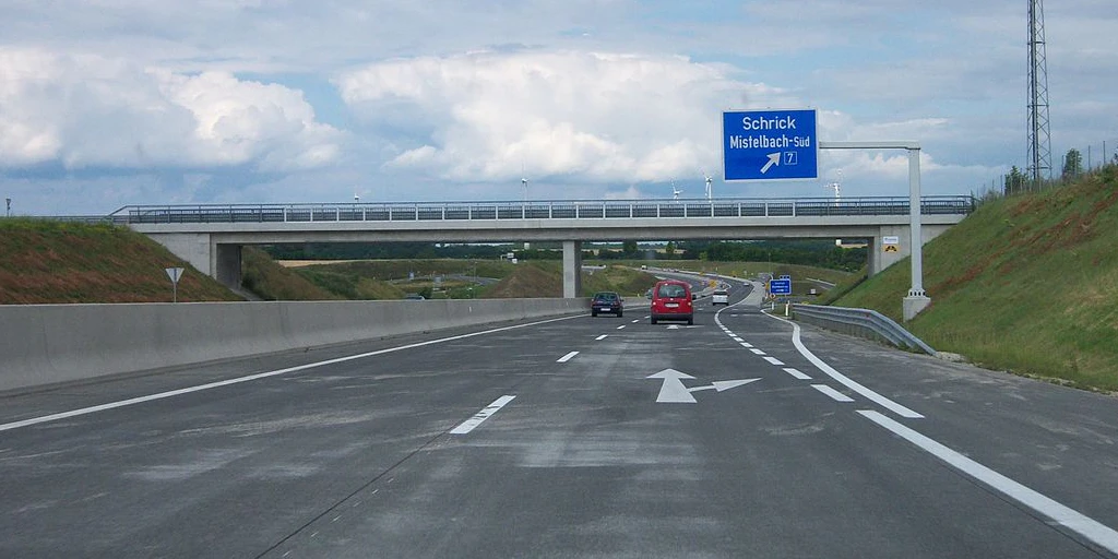 Hier wurden die Biker gestoppt.