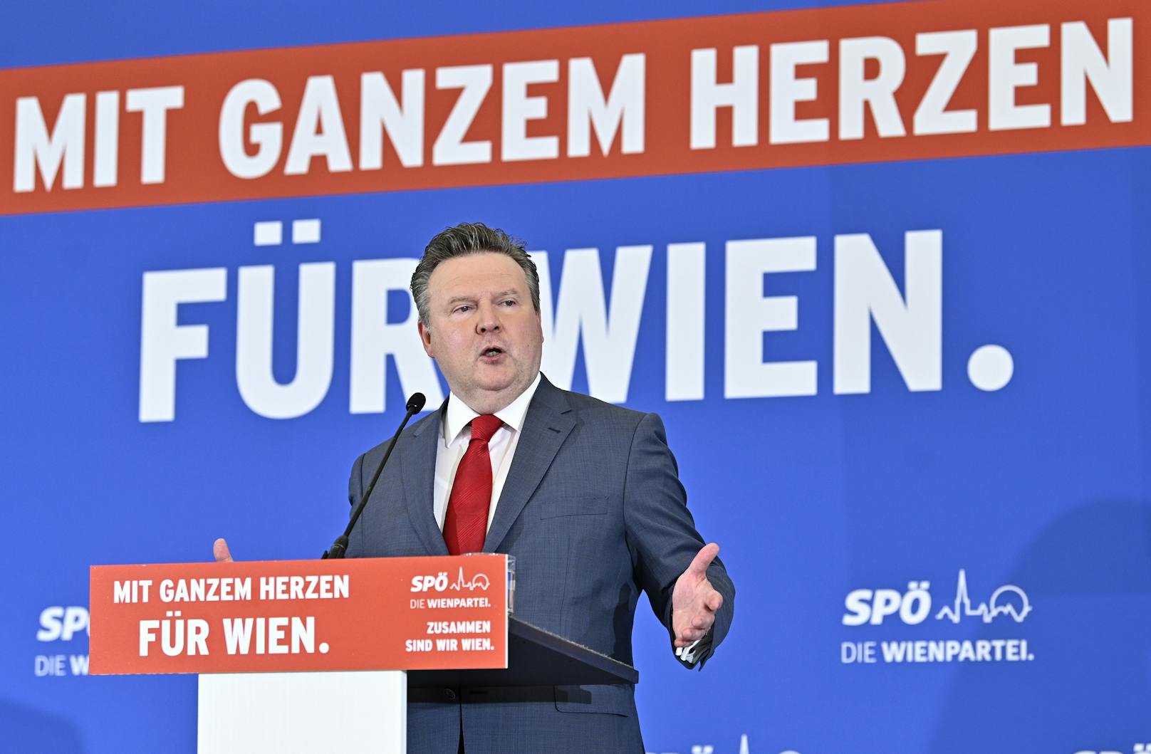 Hat derzeit wenig Grund zur Sorge: Wiens SPÖ-Bürgermeister Michael Ludwig.