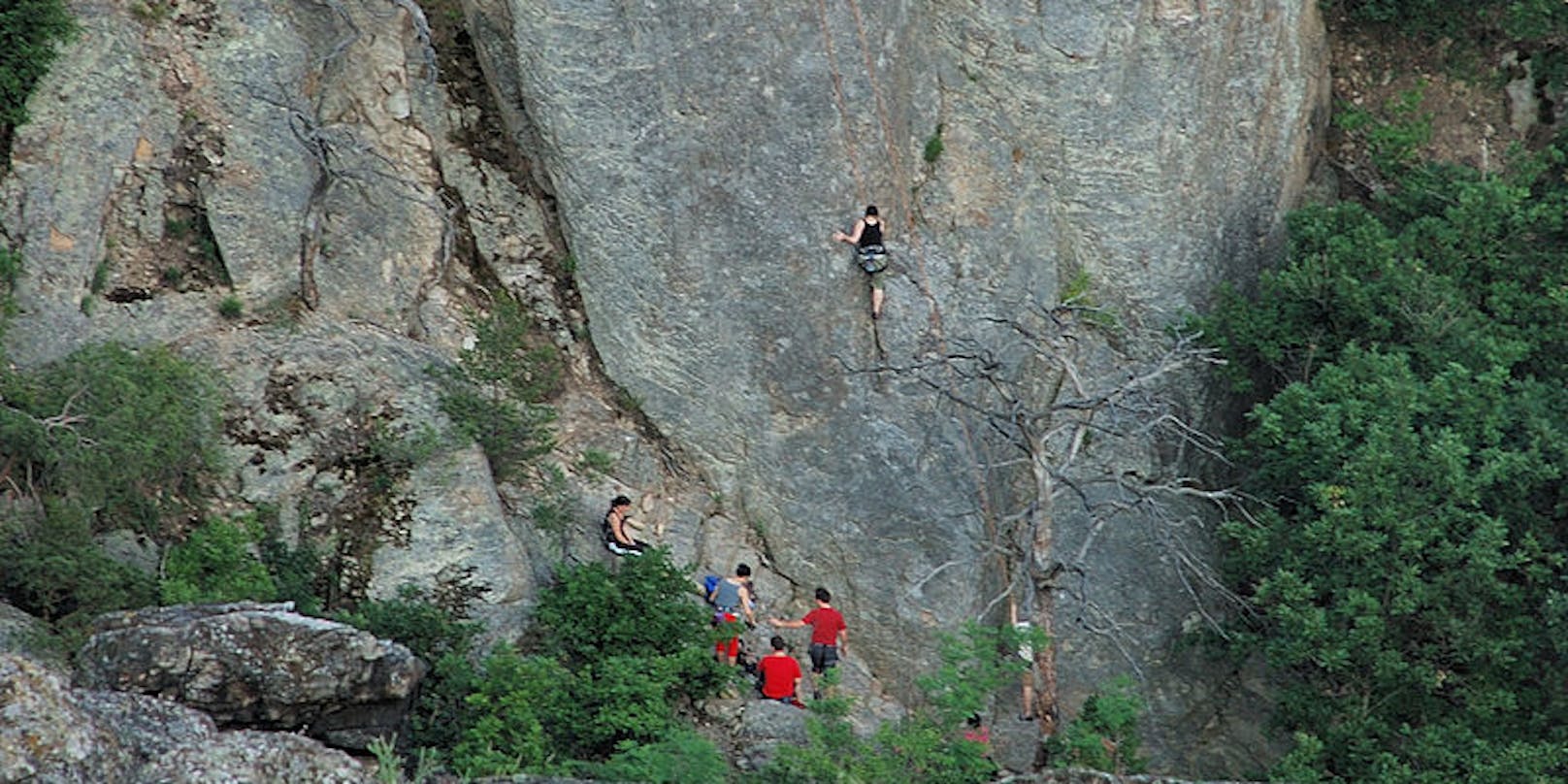 Symbolfoto eines Klettersteigs in Dürnstein.