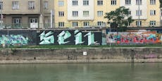 Nazi-Graffiti? Wiener lesen "Heil" und sehen Hakenkreuz