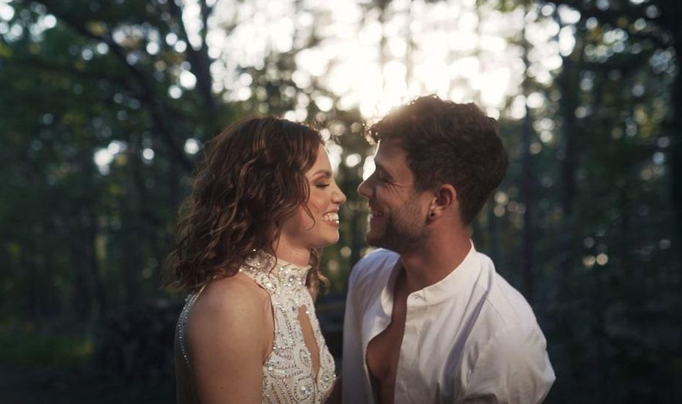 Luca Hänni und Christina Luft