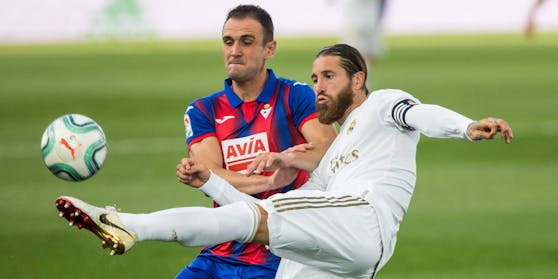 Sergio Ramos (r.) erzielte das 2:0