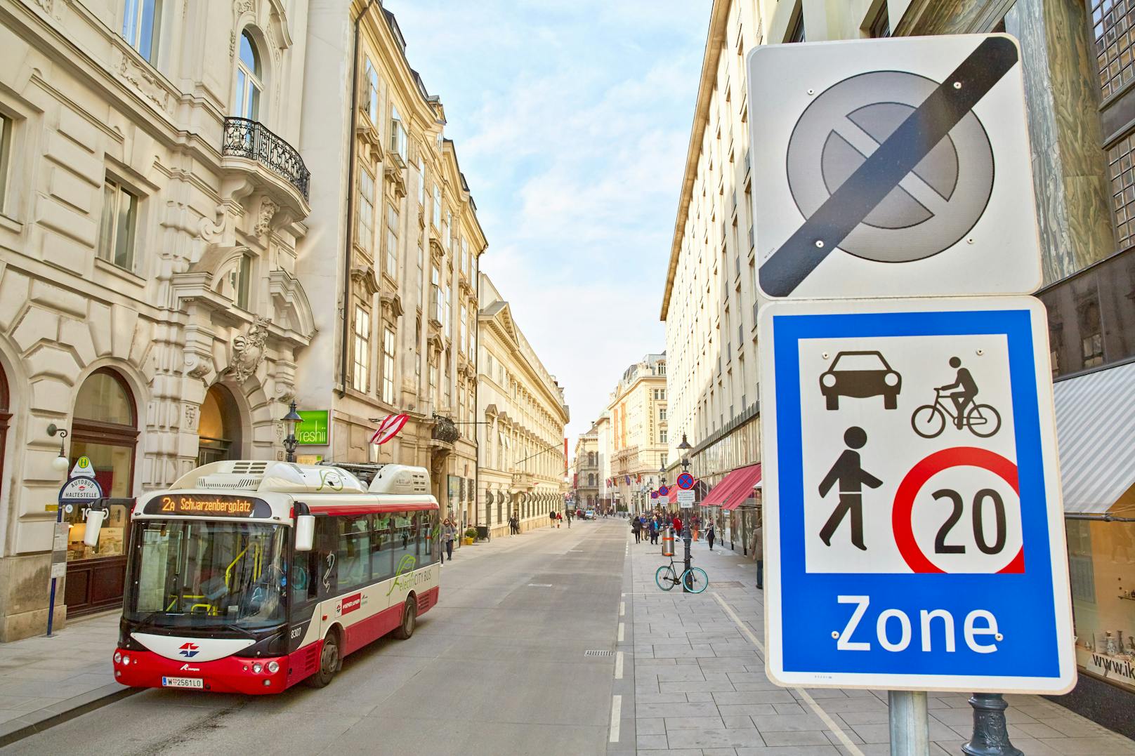 Die Wiener Innenstadt soll bald autofrei werden.