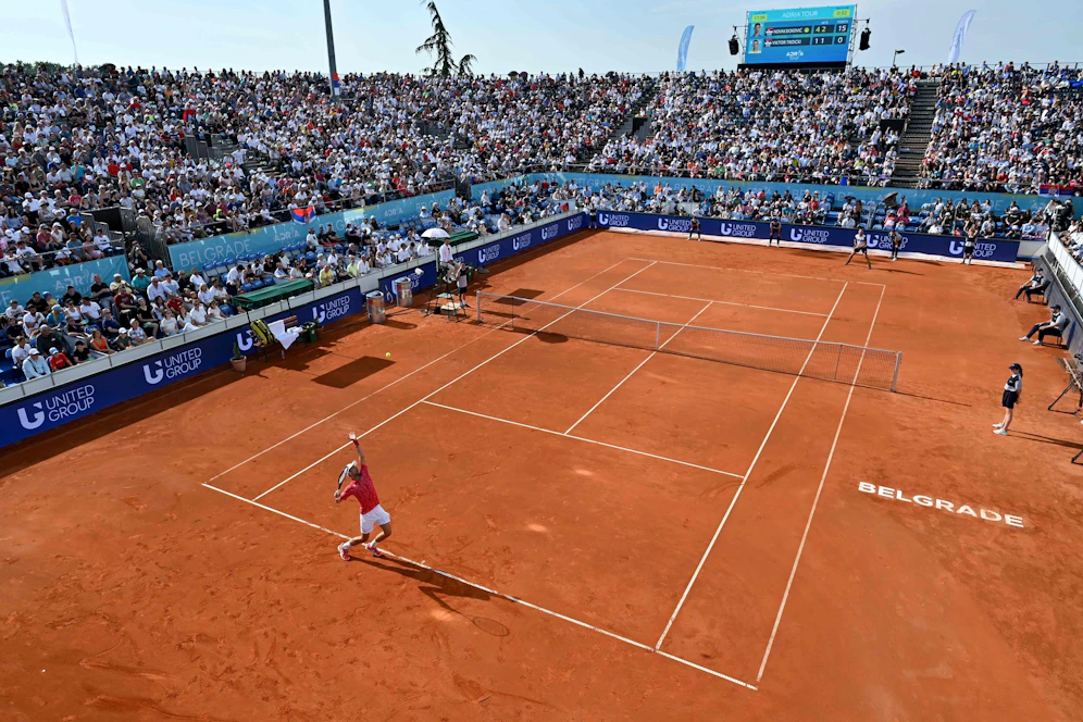 Volle Tribünen beim Adria-Cup in Belgrad.