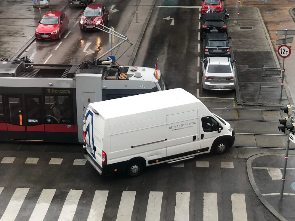 Ein Leser entdeckte den Unfall.