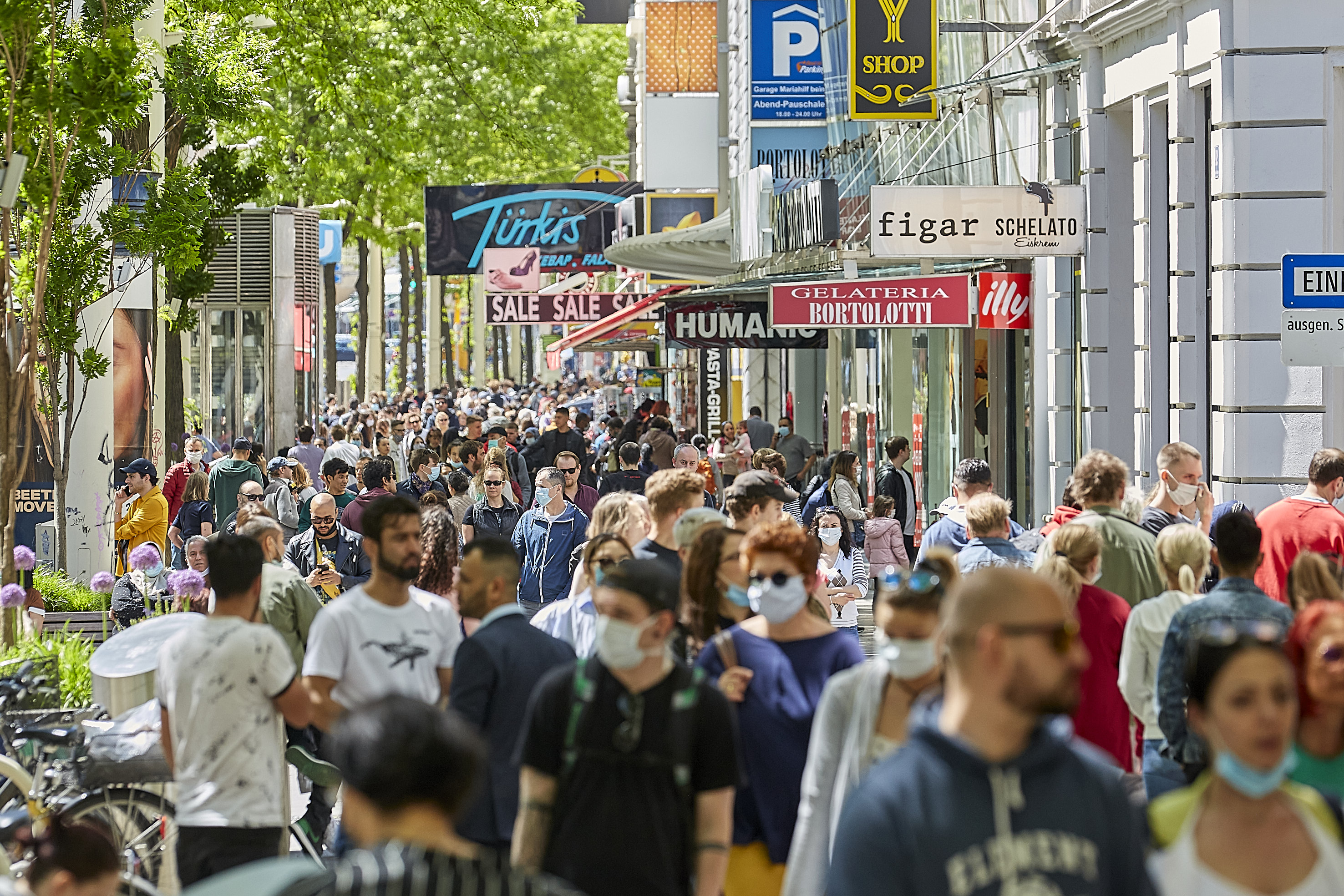 262 Personen leiden in Wien aktuell an Corona.