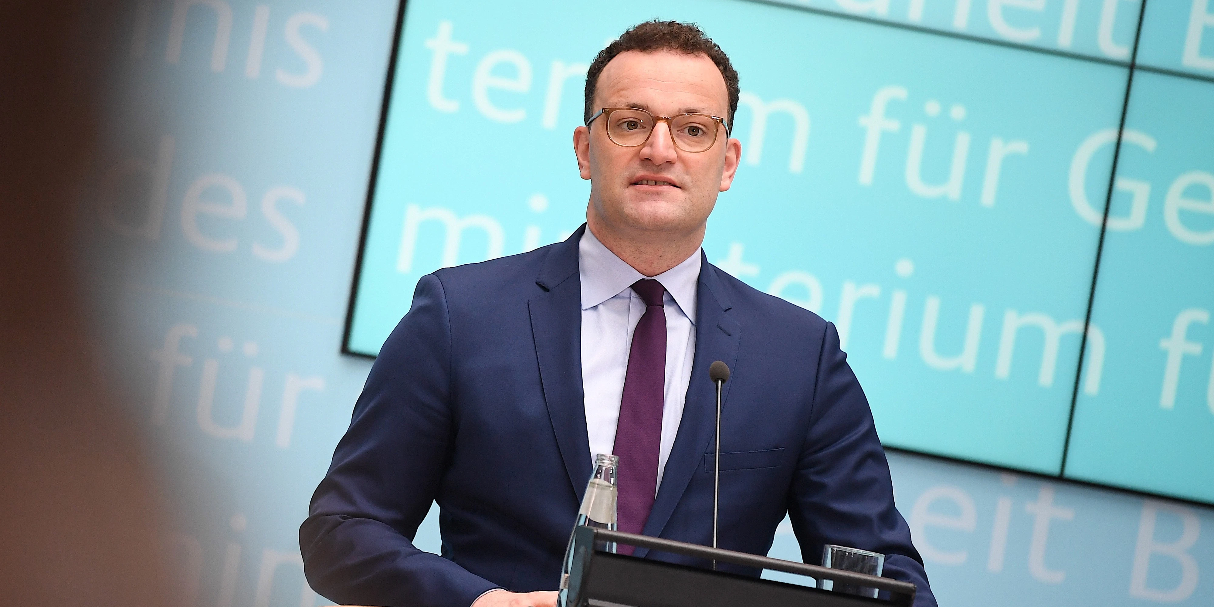 Der deutsche Gesundheitsminister Jens Spahn.