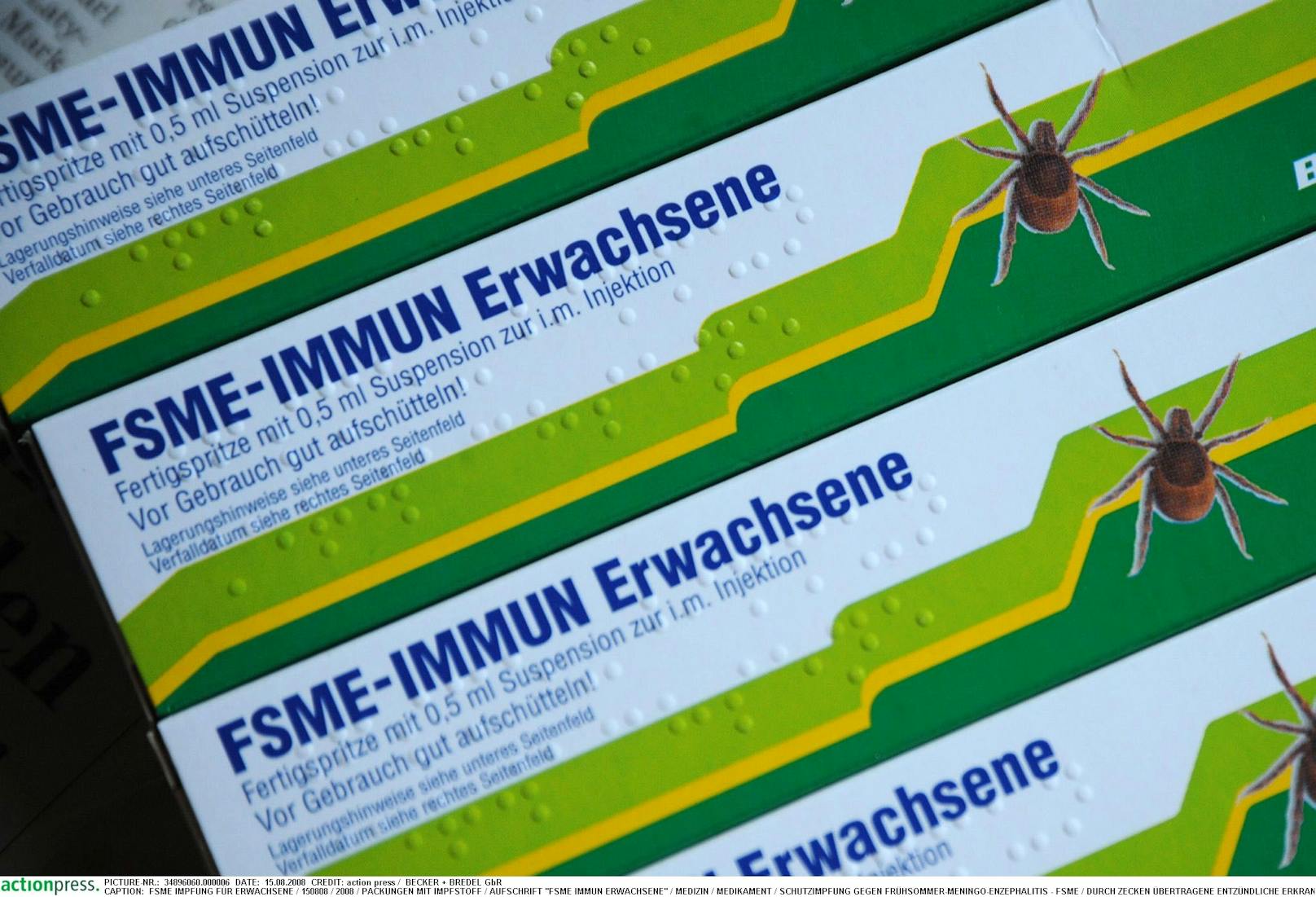 Die bekannteste: FSME. Die FSME-Viren sind auch die einzigen, gegen die man sich impfen kann.