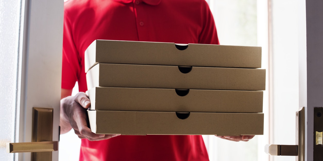 Pizza-Lieferant