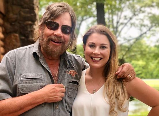 Hank Williams Jr und seine Tochter Katherine. Die 27-Jährige starb am Wochenende bei einem Autounfall.