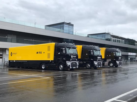 Renault ist schon da, Ferrari und Racing Point sind im Anflug