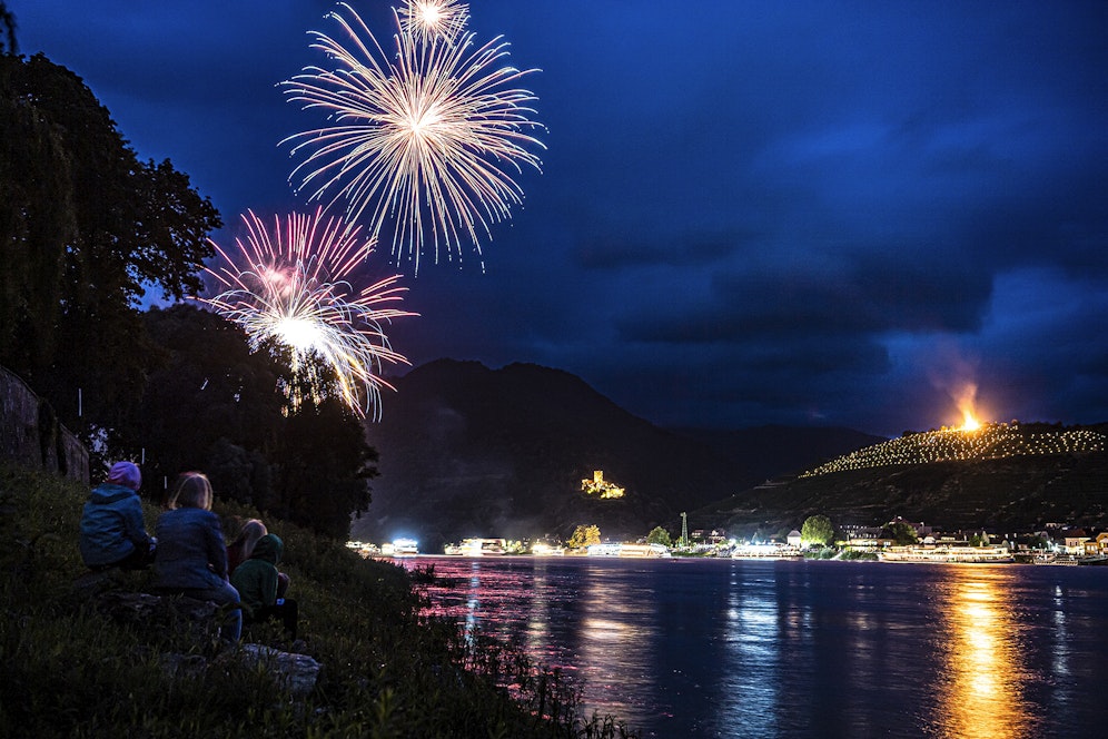 Sonnenwendfeier in der Wachau