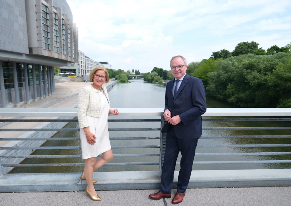Johanna Mikl-Leitner und Stephan Pernkopf