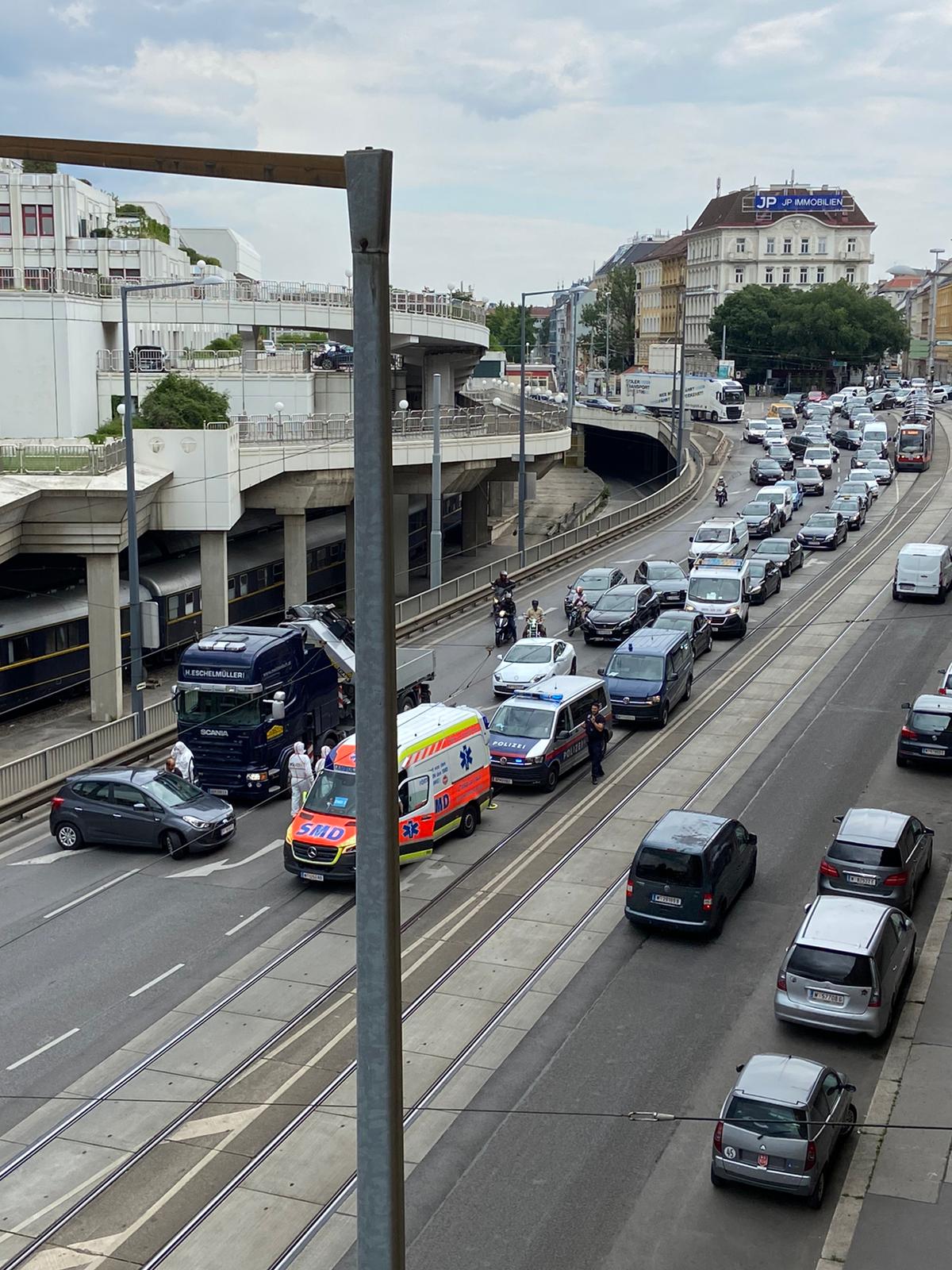 Unfall bei Spittelau