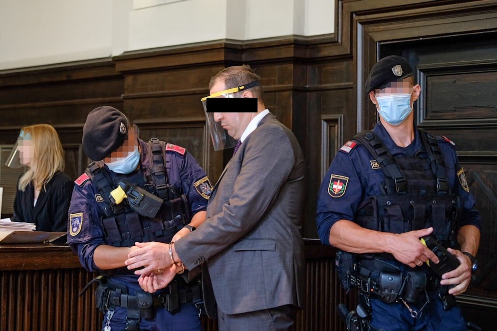 Der angeklagte Deutsche