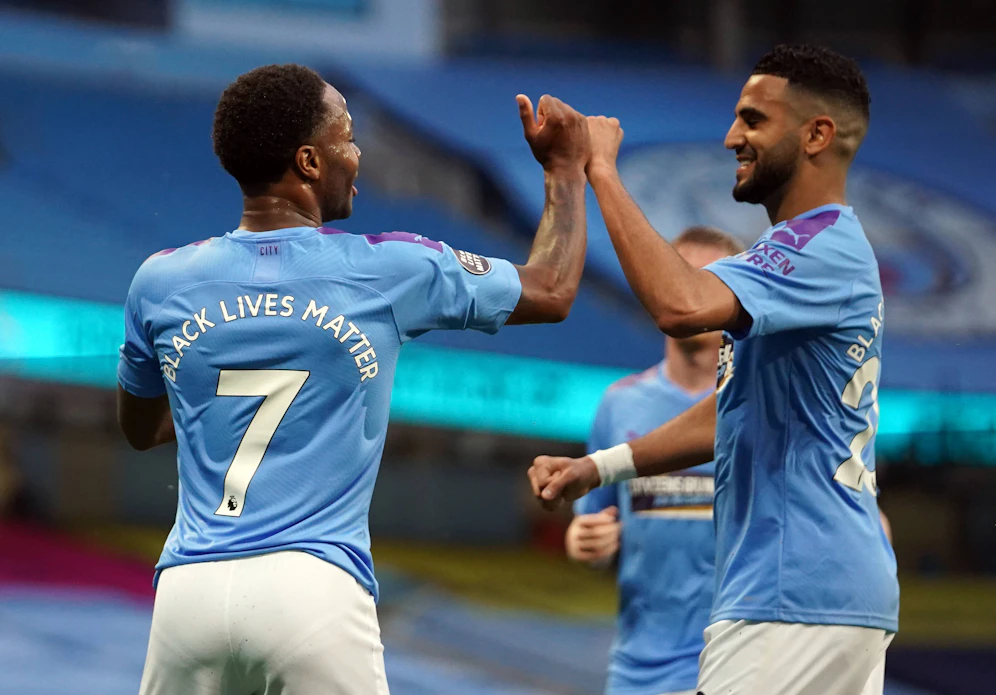 Manchester City hält sich im Titelrennen. 