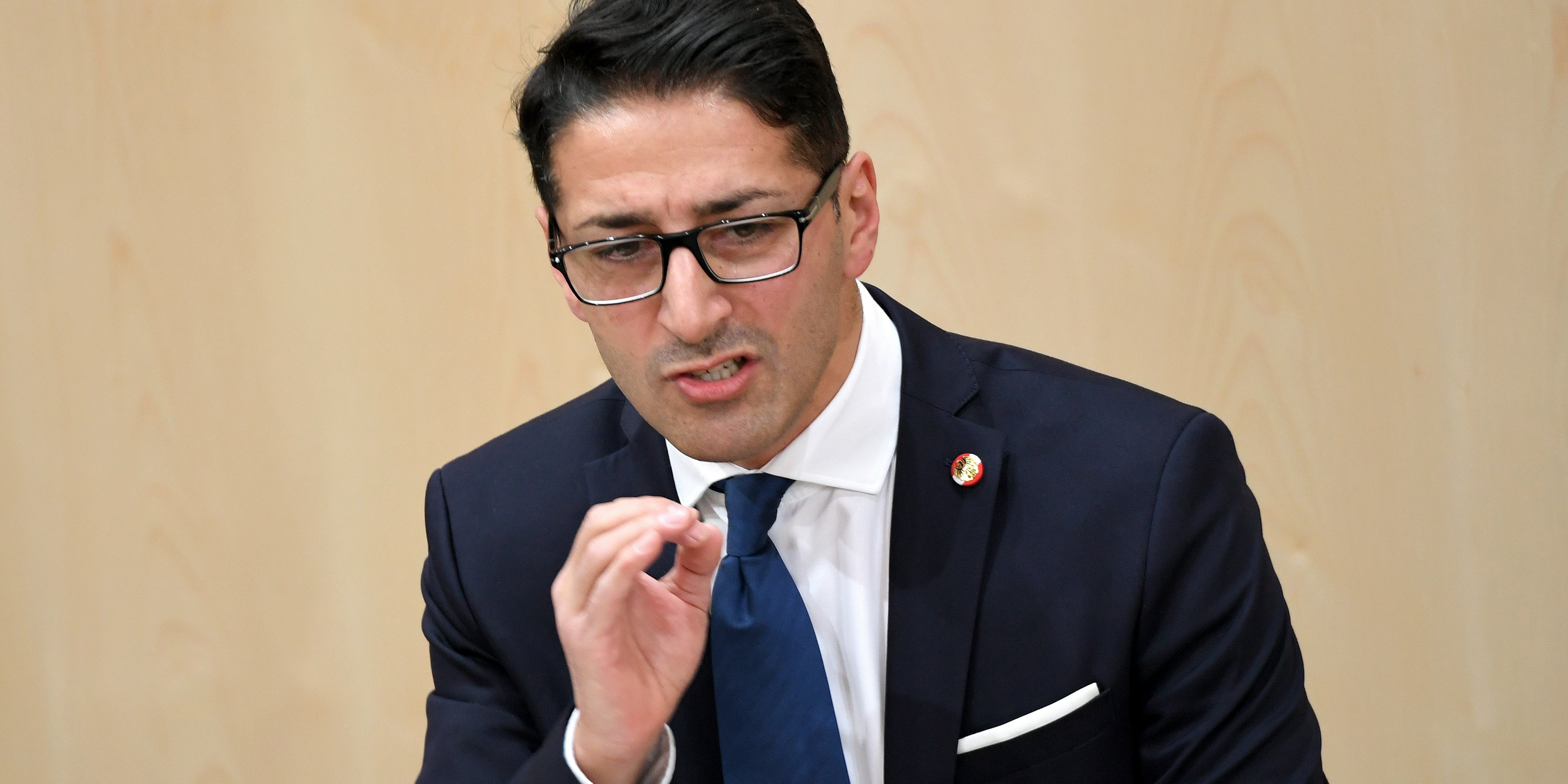 Der frühere Abgeordnete Efgani Dönmez im Nationalrat