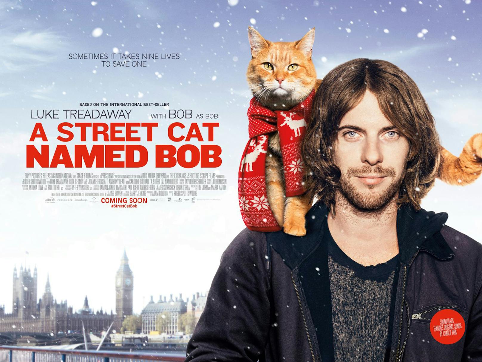 Die weltberühmte Straßenkatze Bob, deren Geschichte sogar verfilmt wurde,  ist tot.