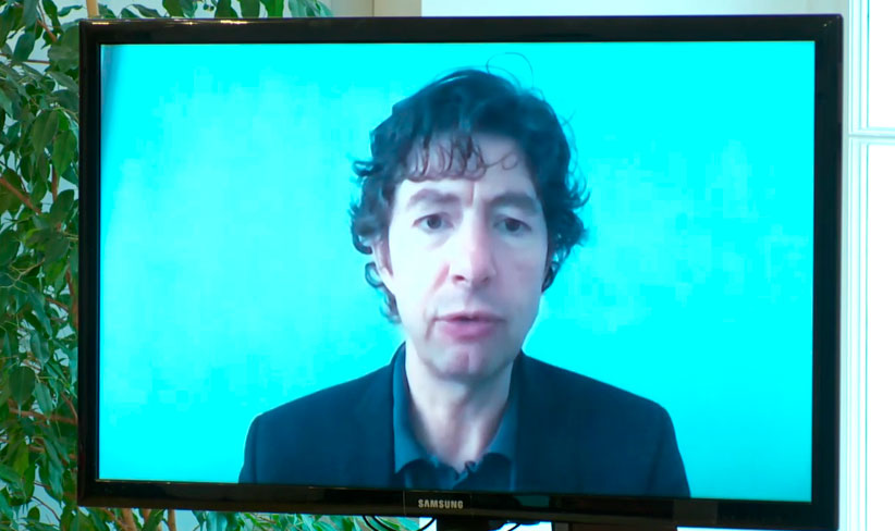 Virologe Christian Drosten analysierte per Videozuschaltung den künftigen Verlauf der Corona-Krise in Österreich.