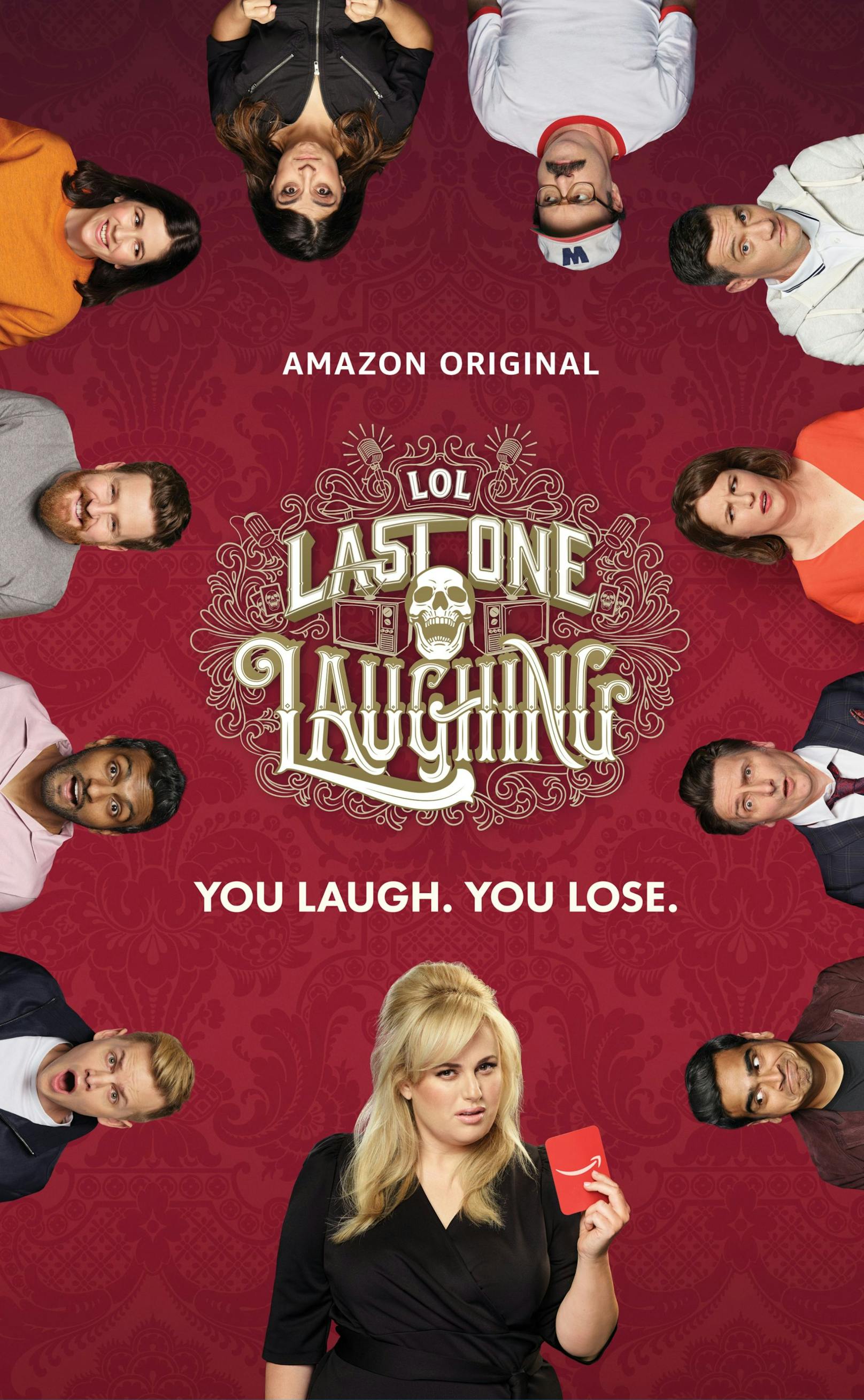 <strong>"LOL - Last One Laughing" auf Amazon Prime</strong> empfängt zehn professionelle Comedians, die in diesem ersten Comedy-Sozialexperiment gegeneinander antreten. Mit Rebel Wilson.