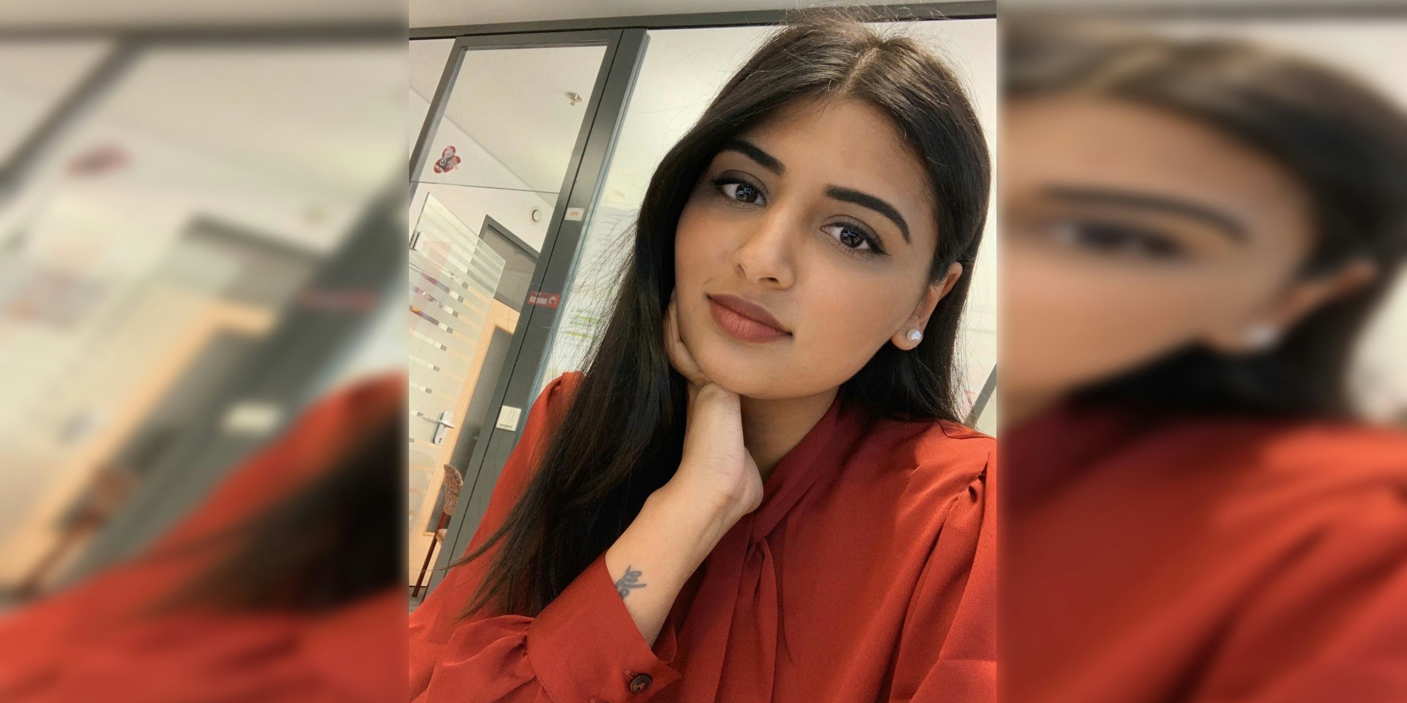 Harneel (23): "Ich bin selbst keine Muslima. Aber das ist für mich kein Grund keine Zivilcourage zu zeigen und für die betroffenen Leute zu sprechen."