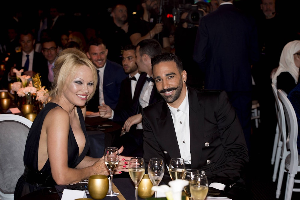 Pamela Anderson, Adil Rami